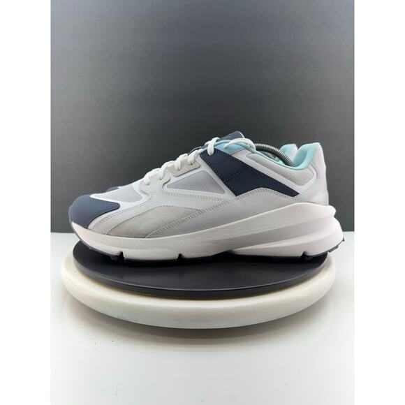 Under Armour‎ UA Forge 96 Golf Shoes Mens 11.5 Gray Blue Sample 3028922-102 Rare main image 9